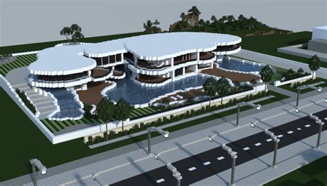 Modern mansion, creation #7012