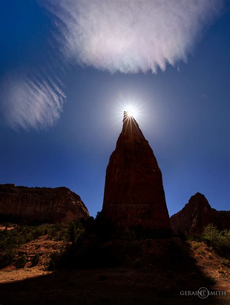 Spider Rock, in Canyon De Chelly National Monument, Arizona.