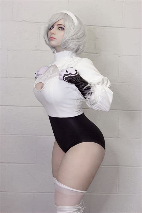 Soulcalibur VI 2P YoRHa No. 2 Type B 2B Nier: Automata 2B White Cosplay ...