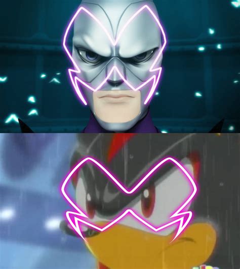 Hawk Moth Akumatizes Shadow The Hedgehog by JTG200 on DeviantArt