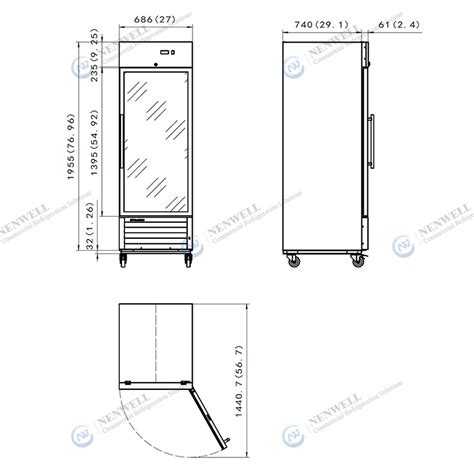 Commercial Kitchen And Butcher Stand Up Meat Display Freezer With Single Glass Door