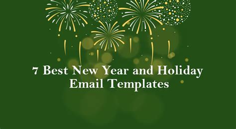 Best New Year & Holiday Email Templates | TargetBay