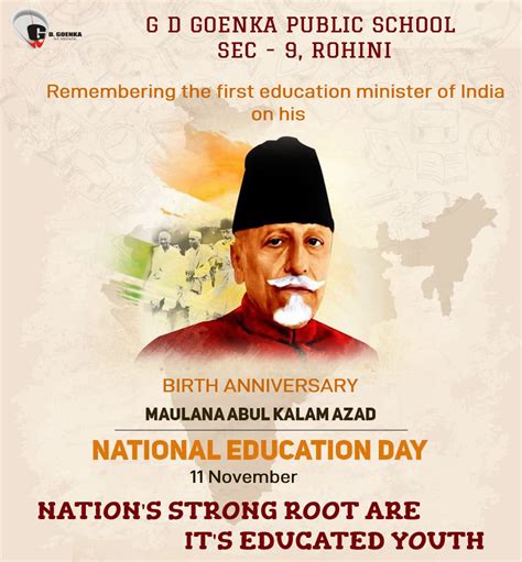 NATIONAL EDUCATION DAY - GD Goenka Rohini