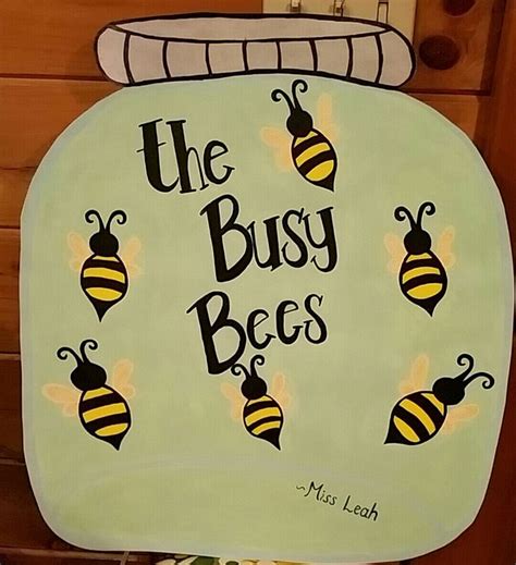 Busy Bee poster I made for our class! | Busy bee, Bee, Prek teacher