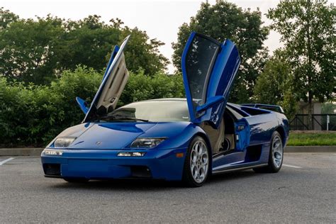 Monterey Blue 2001 Lamborghini Diablo VT 6.0 for sale on BaT Auctions - sold for $267,000 on ...