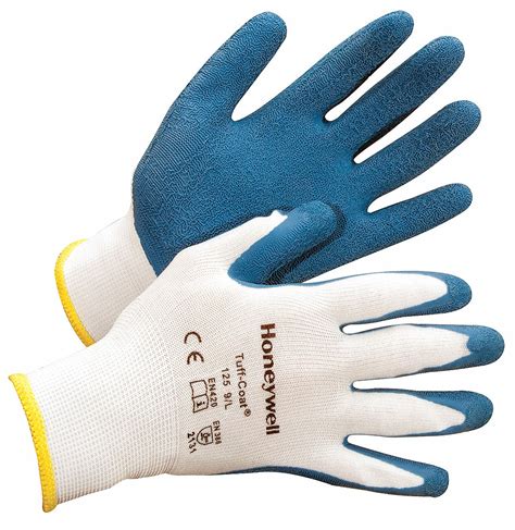 HONEYWELL NORTH Coated Gloves, XL, Blue/White, PR - 2AFC1|125-XL - Grainger