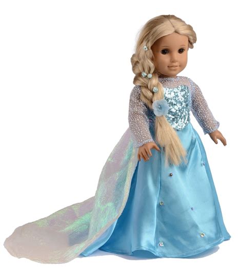 Amazon: Elsa Sparkle Dress for American Girl Dolls Only $18.97 Shipped! - Couponing 101