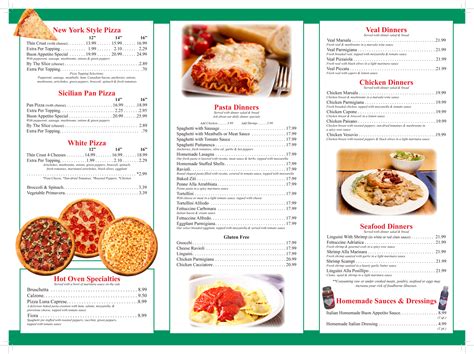 Order Buon Apettito's Pizza Delivery Takeout Online Menu