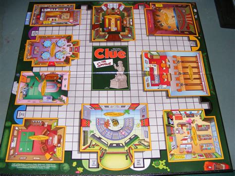 2000 The Simpsons Clue Game First Edition - 1970-Now