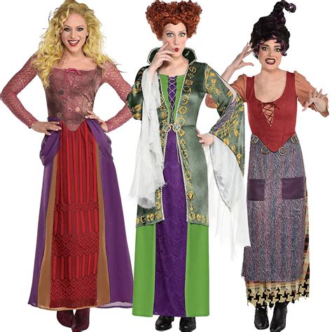 Sanderson Sisters Group Costumes for Adults - Disney Hocus Pocus | Party City