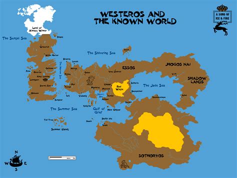 picture - foto - car - templates - fotos: Westeros Map