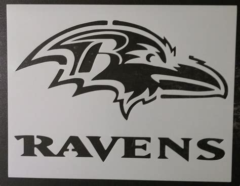 Baltimore Ravens - Stencil – My Custom Stencils