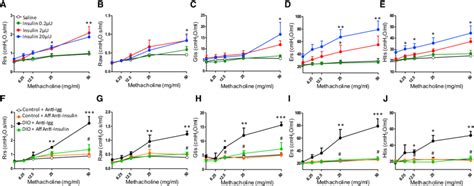 Central Hyperinsulinemia Causes AHR in Mice (A-E) Measurements of (A)... | Download Scientific ...