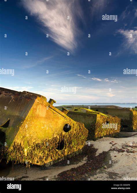 Arromanches beach Stock Photo - Alamy