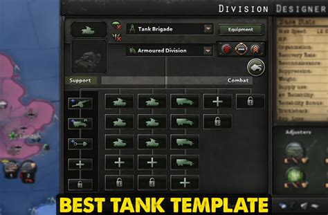 HOI4 Best Division Templates - 7/2 Infantry, Tank, and Motorized