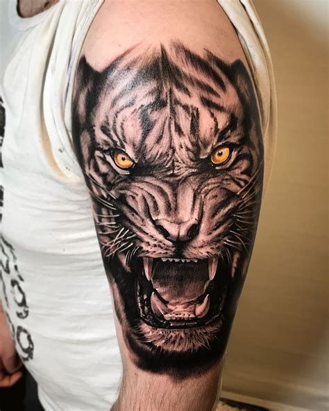 Angry Tiger Tattoo Designs - Design Talk