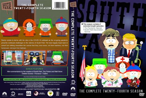 South Park - Season 24 R1 Custom DVD Cover & Label - DVDcover.Com