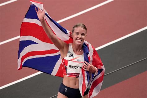 Wigan athlete Keely Hodgkinson breaks Kelly Holmes' national record to ...