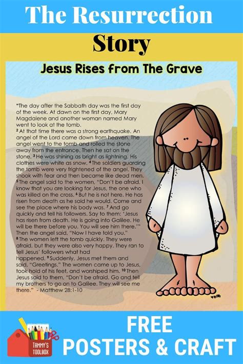 Tell the story of Jesus' Resurrection with these FREE Easter craft ...