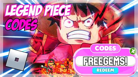 (2022) **NEW** 🌊 Roblox Legend Piece Codes 🌊 ALL NEW WORLD CODES! - YouTube