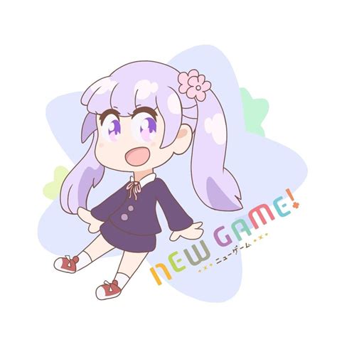 Chibi Aoba fan art drawn by me. Don’t see nearly enough art of New Game ...