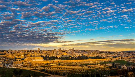 A new day of hope for Jerusalem - View of Jerusalem from Mount of ...