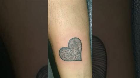 Details more than 73 thumbprint heart tattoo - in.coedo.com.vn