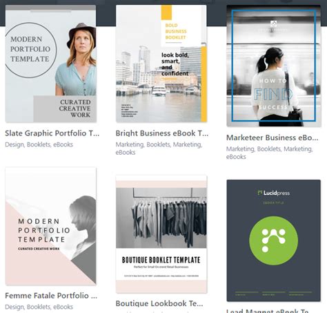 Top Seven Sites for Ebook Templates - Kotobee Blog