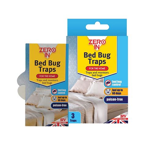 Zero In Bed Bug Traps (Pack of 3) (ZER967) - Purple Turtle