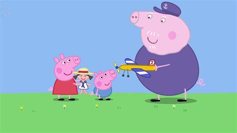 Watch Peppa Pig Season 7 Episode 15: Peppa Pig - Grandpa's Toy Plane/Mr ...