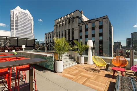 Renaissance Montreal Downtown Hotel Rooftop Terrace Pool #comfortable ...