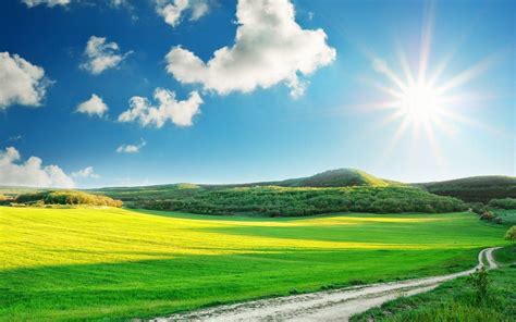 Sunny Landscape Wallpapers - Top Free Sunny Landscape Backgrounds ...