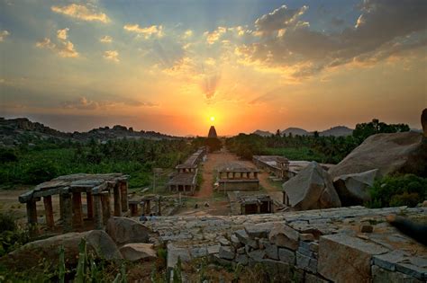 hampi at sunset. | tried a little HDR. not really happy with… | Flickr