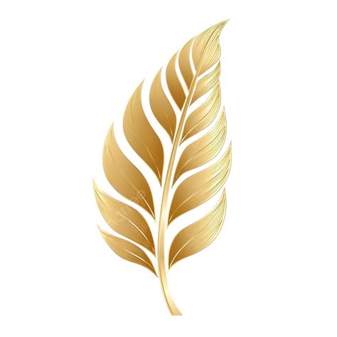 Element Leaf Gold Leaf Gold Shape Free Png, Gold, Background, Design ...