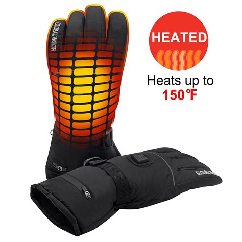 Global Vasion Battery Heated Gloves - Electric Socks