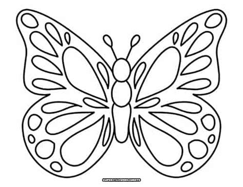 Butterfly Cut Out Template