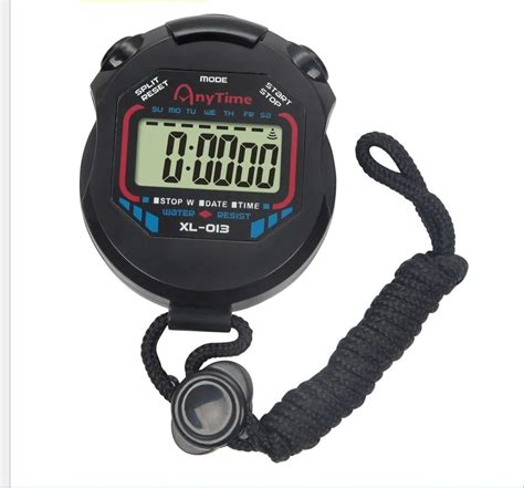 Classic Digital Professional Handheld LCD Chronograph Sports Stopwatch ...