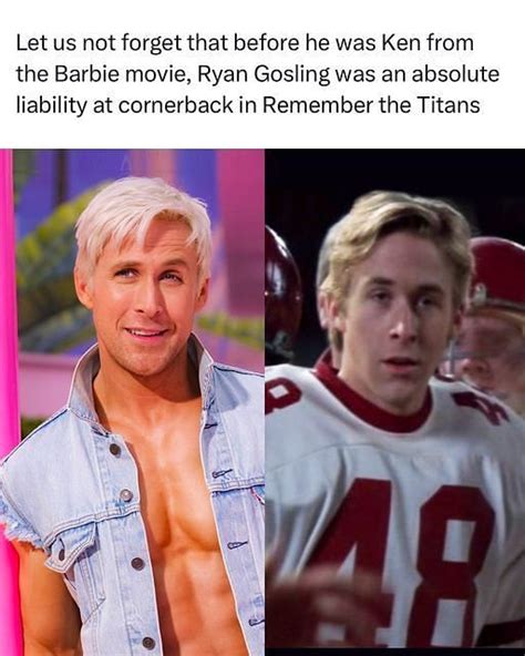 Barbie star Ryan Gosling’s appearance as CB in Remember the Titans goes viral among NFL fans