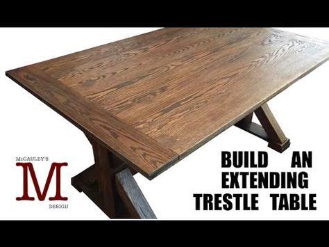 In this video I show how I built a trestle table that extends from both ...