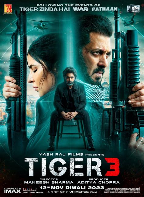 Tiger 3 new poster: Salman-Katrina hold guns, Emraan Hashmi gives intense look - India Today