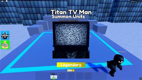 Roblox - Toilet Tower Defense - I GOT Legendary Titan TV Man ! - YouTube