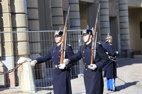 Swedish Royal Palace S Guards during March Editorial Photography - Image of empire, gathering ...