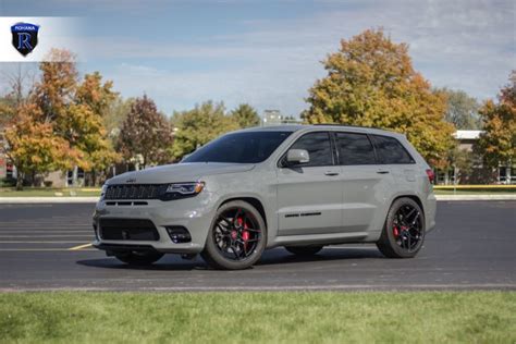 Jeep Grand Cherokee SRT Grey with Rohana RFX11 Aftermarket Wheels Wheel | Wheel Front