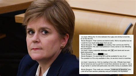 Nicola Sturgeon branded Boris Johnson a 'f***ing clown' and 'utterly incompetent' over ...