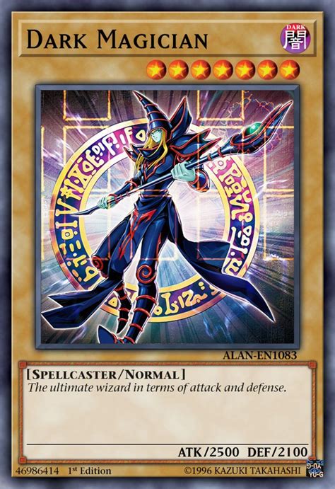 Dark Magician [8th Artwork] by AlanMac95 | Yugioh dragon cards, Card ...