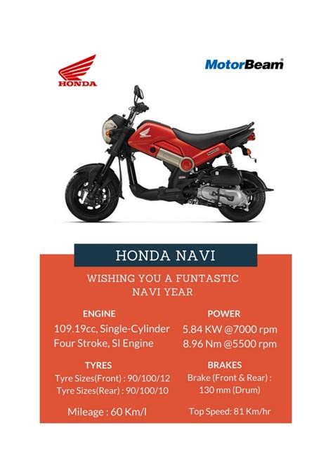 Find Honda Navi Colors, Review and Mileage at Motorbeam