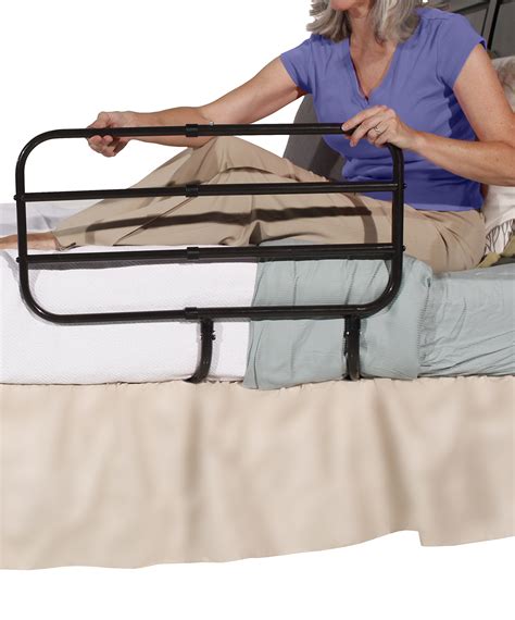 Able Life Bedside Extend-A-Rail - Adjustable Adult Home Safety Bed Rail ...