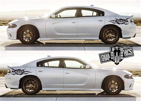 Vinyl Graphics Kit For Dodge Charger Stickers 2012 Dodge Charger vinyl ...