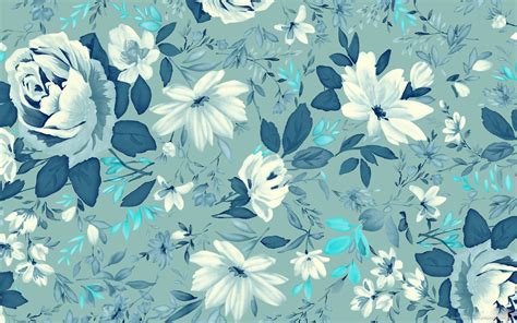 Light Blue Flower Wallpaper 1024×768 Blue Flowers Images Wallpapers (36 Wallpapers) | Adorable ...