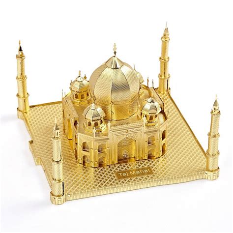 Piececool TAJ Mahal 3D Metal Model Kits DIY Assemble Puzzle Toy P007 – DIY 3D Metal Model Kits ...